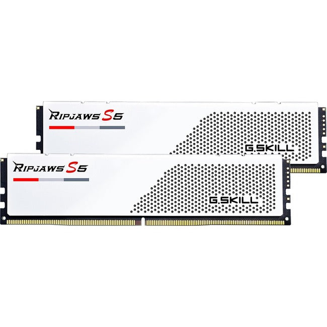G.SKILL Ripjaws S5 RAM Module for Desktop PC, Motherboard - 32 GB (2 x 16GB) - DDR5-5600/PC5-44800 DDR5 SDRAM - 5600 MHz - CL40 - 1.20 V G.SKILL Ripjaws S5 RAM Module for Desktop PC, Motherboard - 32 GB (2 x 16GB) - DDR5-5600/PC5-44800 DDR5 SDRAM - 5600 MHz - CL40 - 1.20 V